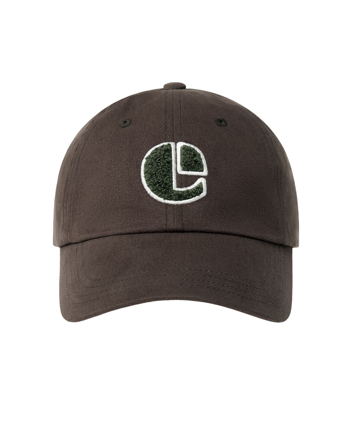 이미스(EMIS) BOUCLE VINTAGE LOGO BALL CAP-BROWN