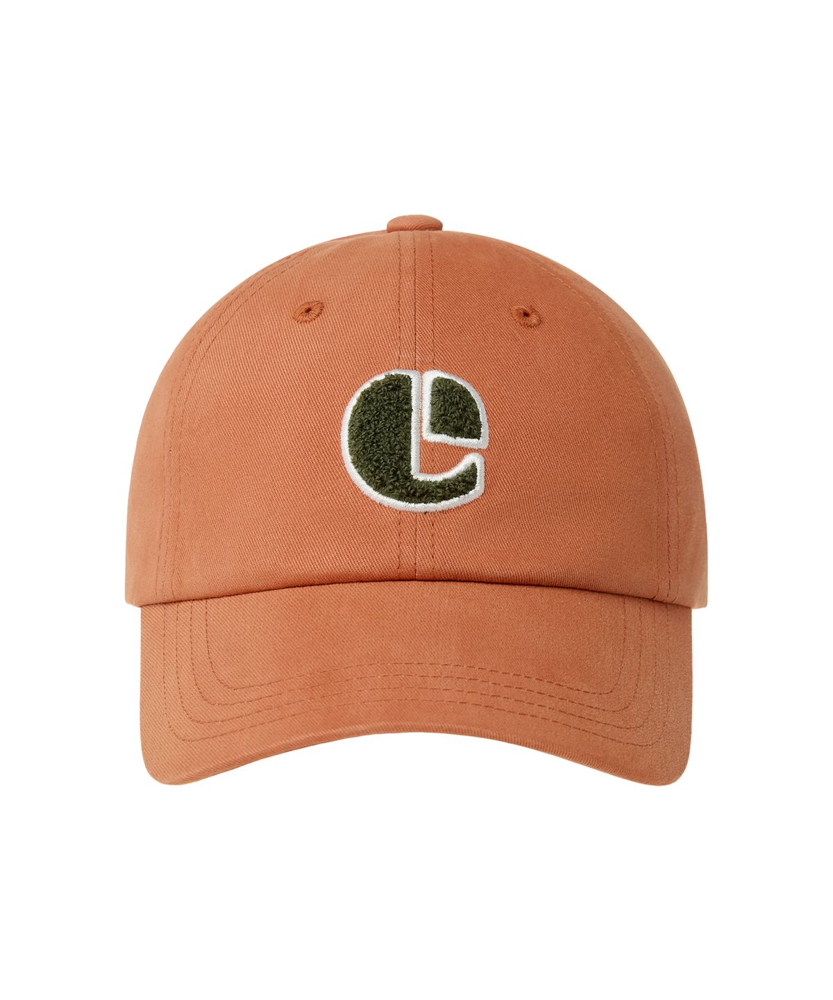이미스(EMIS) BOUCLE VINTAGE LOGO BALL CAP-ORANGE