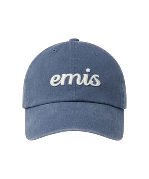 VINTAGE PIGMENT BALL CAP-BLUE