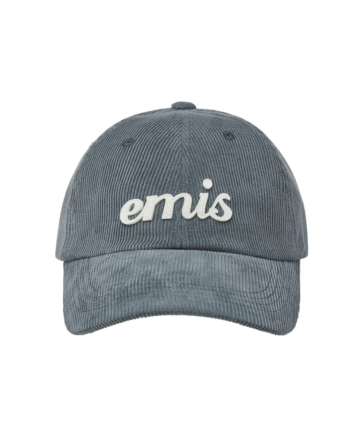 이미스(EMIS) APPLIQUE CORDUROY BALL CAP-ASH BLUE