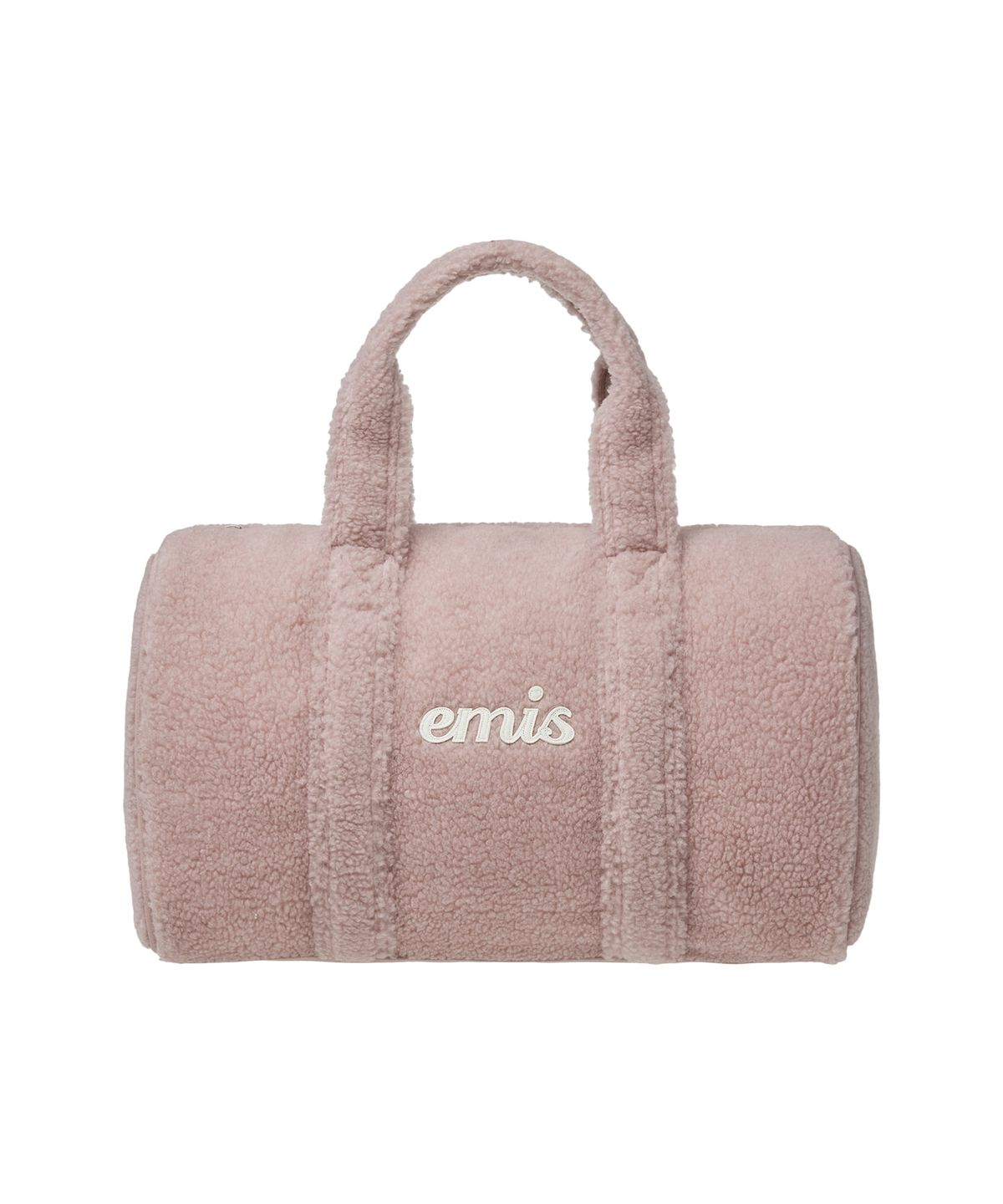 이미스(EMIS) SHEARLING DUFFLE BAG-PINK