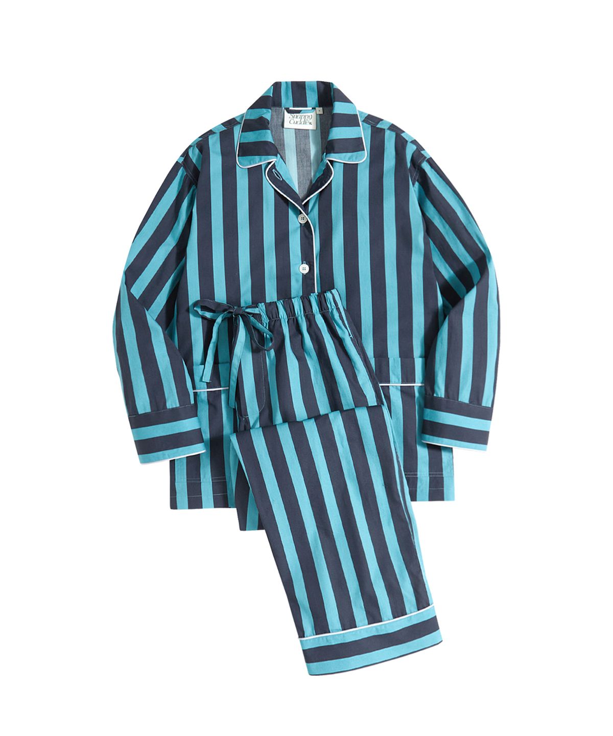 스내피커들(SNAPPY CUDDLE) Truly to Turquoise Pajama Set