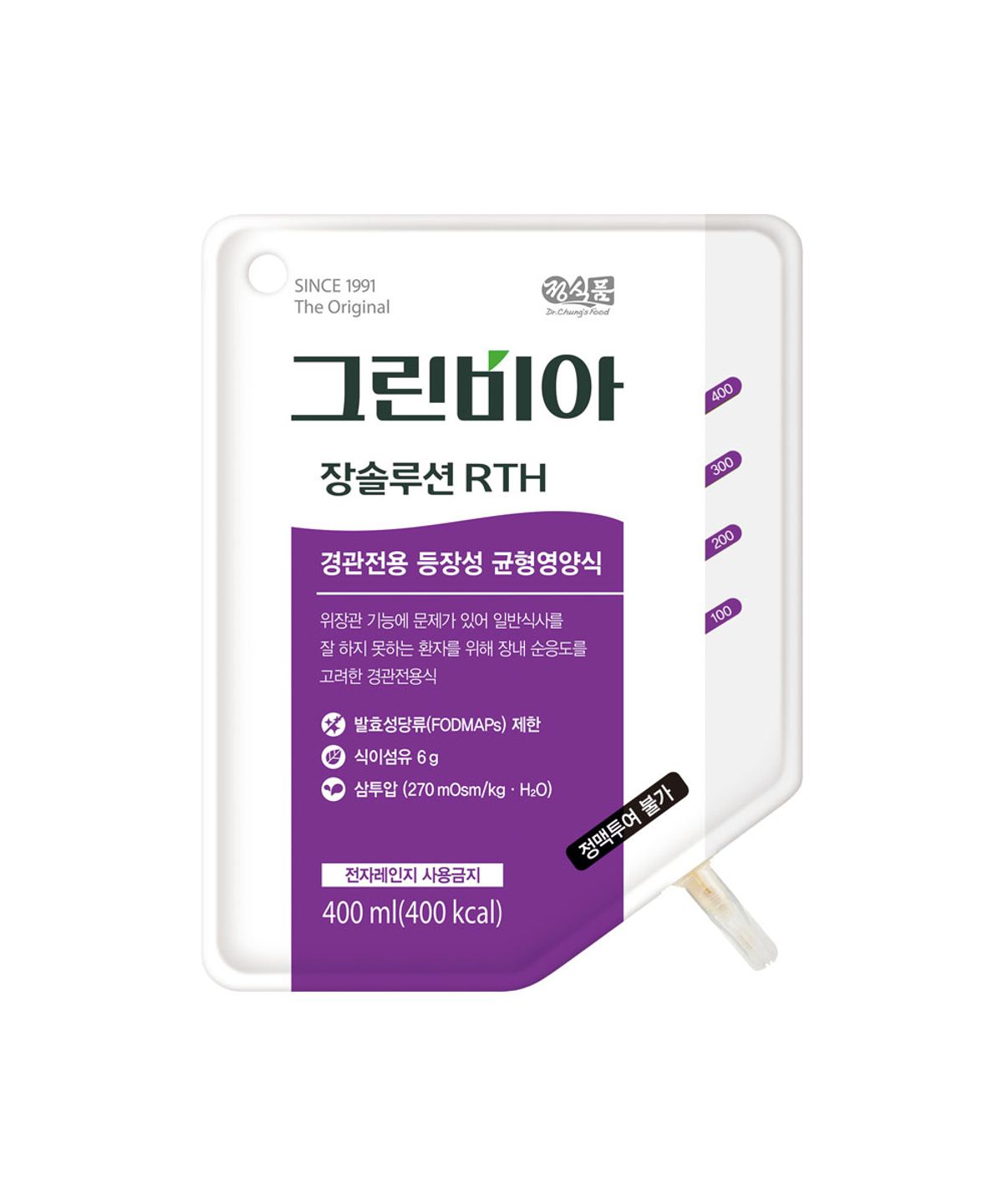그린비아(GREENBIA) 그린비아 RTH 장솔루션 400ml 20포