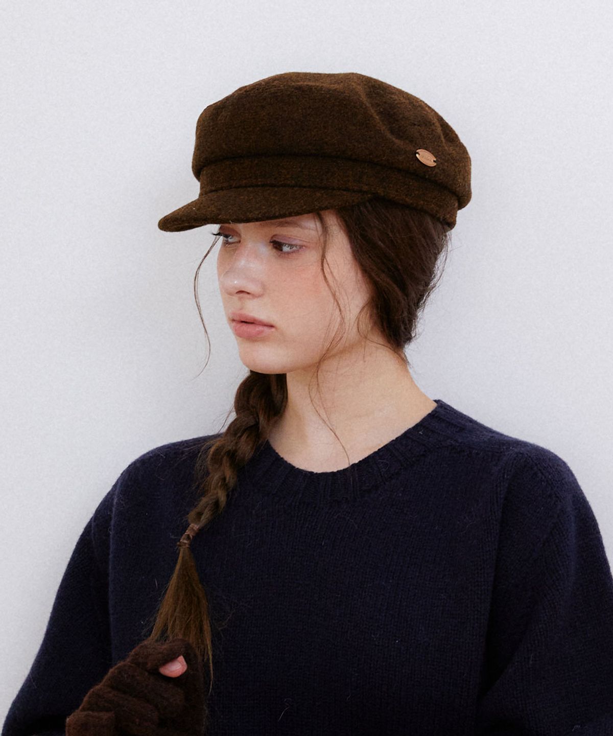 할렌(HALDEN) new pendant matroos cap (C062_brown)