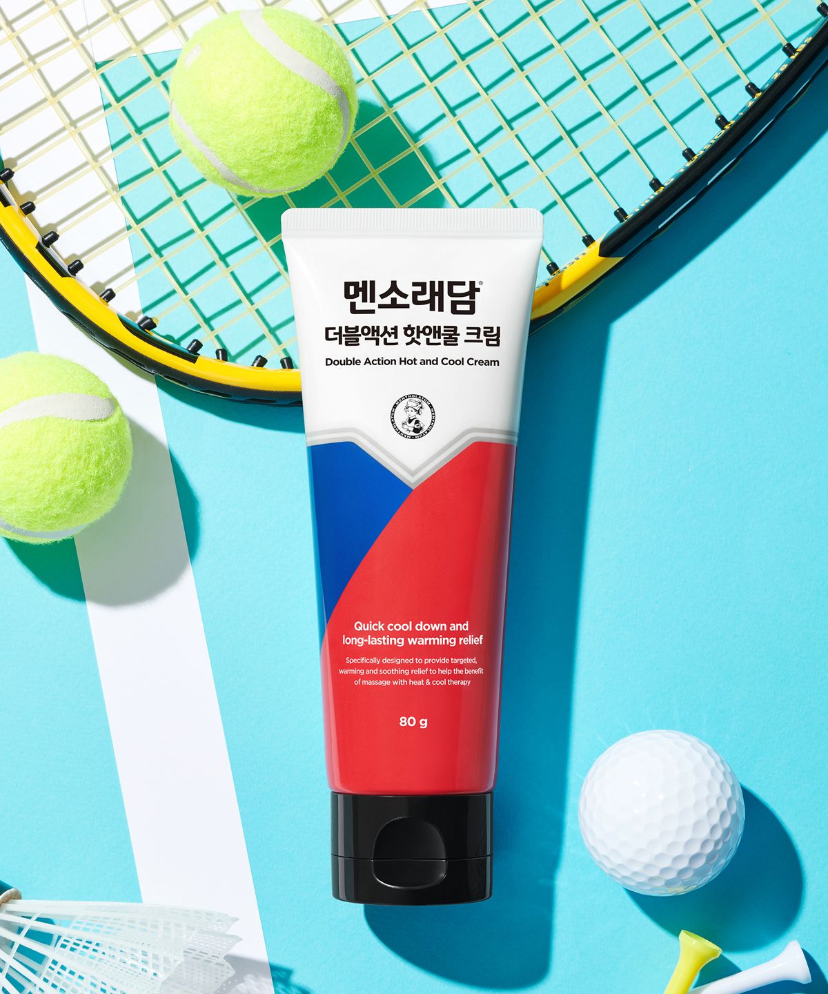 멘소래담(MENTHOLATUM) 더블액션 핫앤쿨 크림 100g