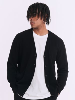 데일리 에센셜 컴포트 니트 가디건[블랙]