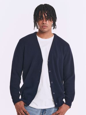 데일리 에센셜 컴포트 니트 가디건[네이비]