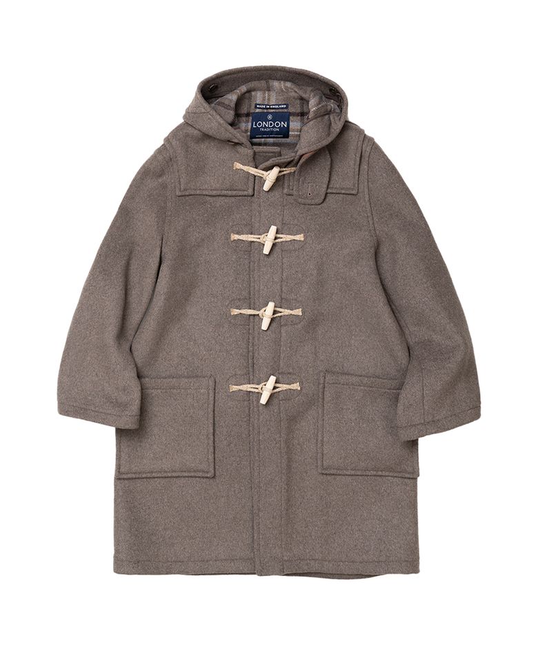 Martin Mens Duffle Coat - Mushroom A08