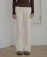 P3216 밴딩 코듀로이 기모 팬츠_Cream