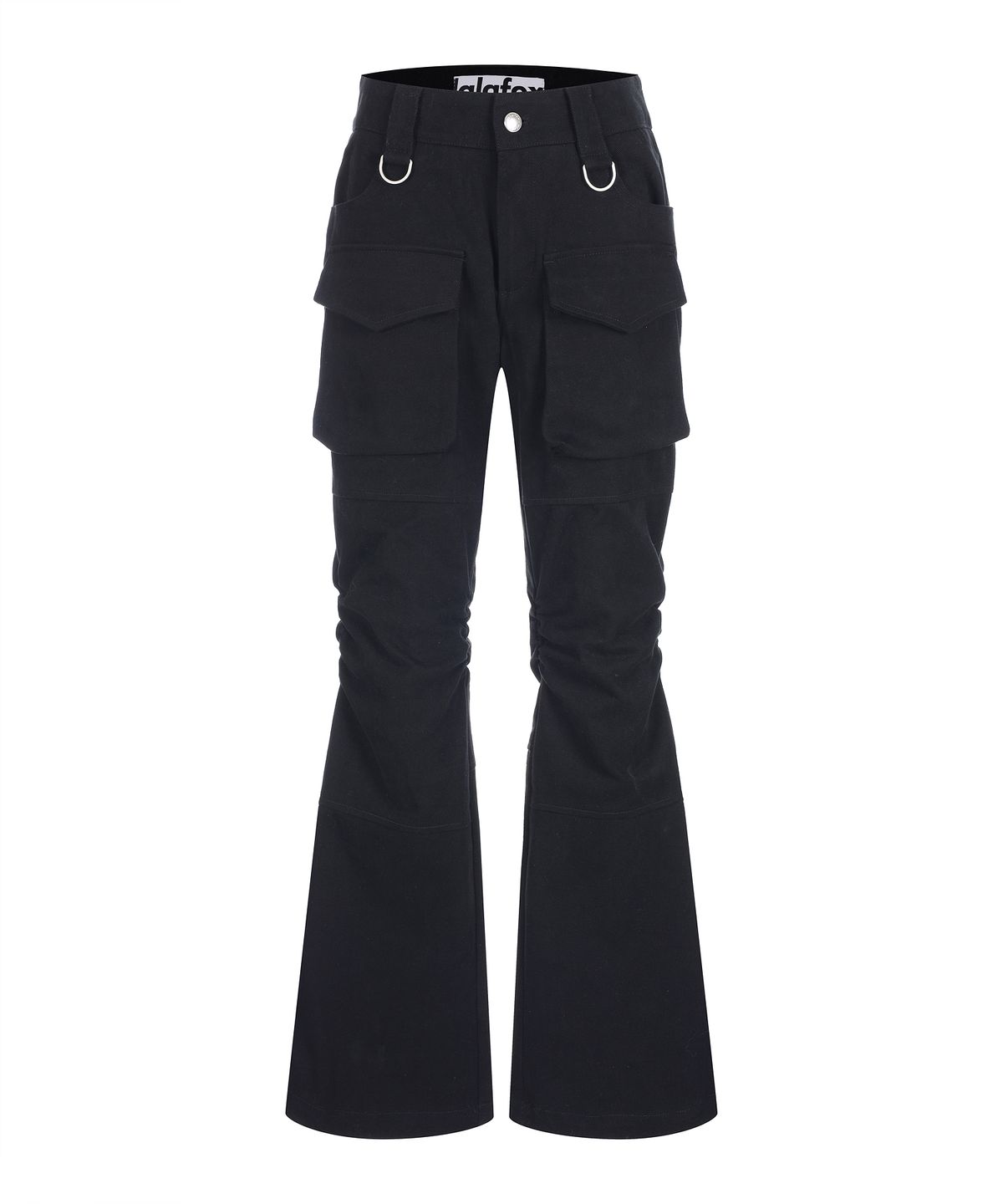 라라폭스(LALAFOX) BOOTCUT CARGO PANTS BLACK BQ4WP010