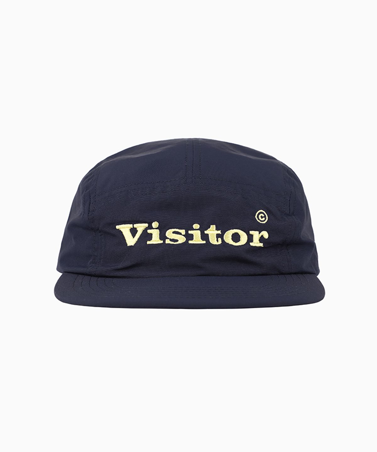 홀리데이비지터(HOLIDAYVISITOR) 비지터로고 캠프캡 - 네이비
