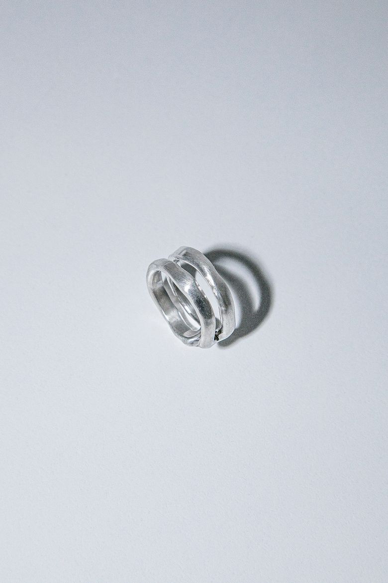 투 웨이브 링 TWO WAVES RING