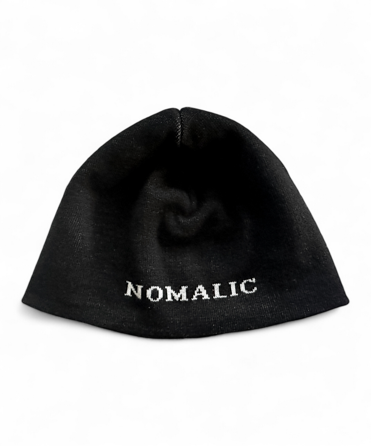 노말릭(NOMALIC) Logo Jacquard Beanie - Black