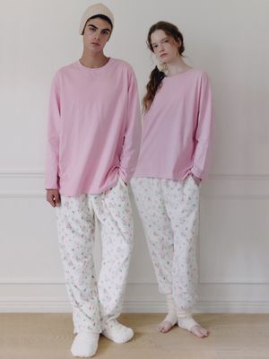 멜로우 극세사 팬츠 커플세트 10colors 2p