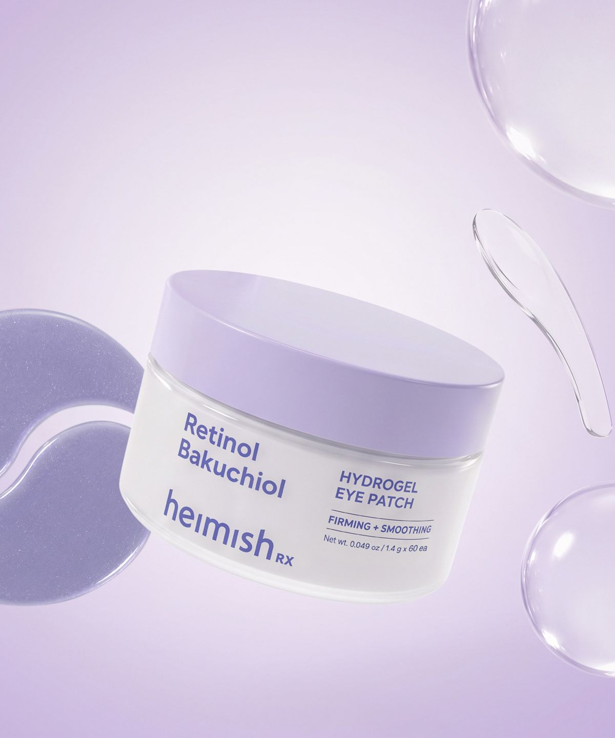 헤이미쉬(HEIMISH) RX 레티놀 바쿠치올 하이드로겔 아이패치 60매