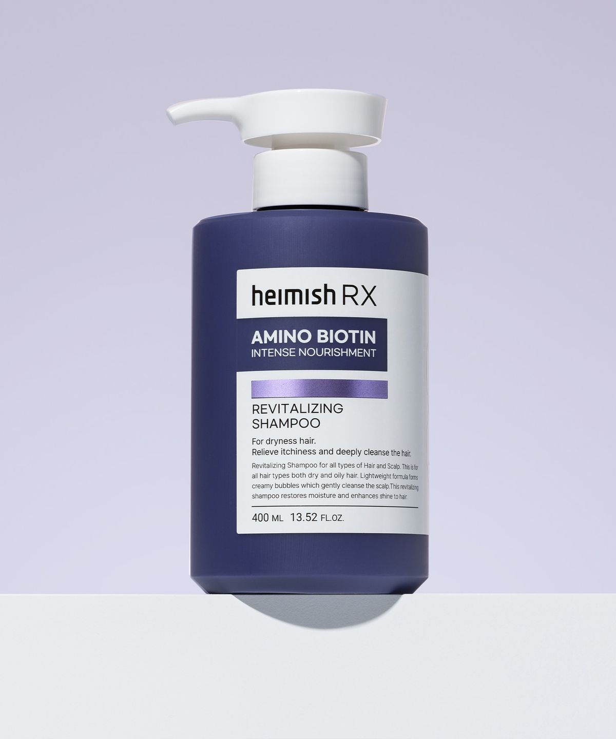 헤이미쉬(HEIMISH) RX 아미노 비오틴 리바이탈라이징 샴푸 400ml