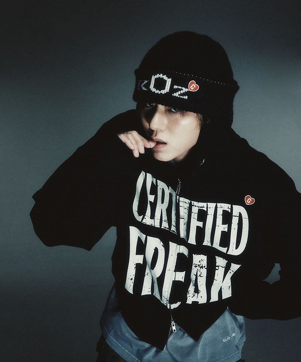 GRAILZ☆LOGO BEANIE MUSINSA | GRAILZ [ZICO x GRAILZ] KOZ G-LOGO BIG BEANIE