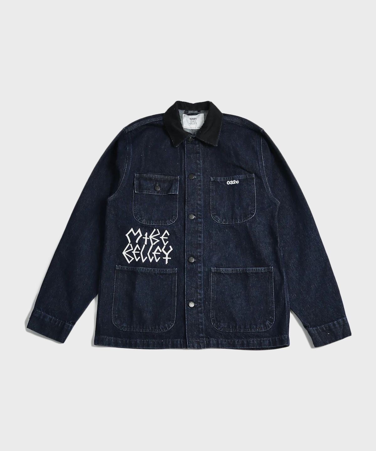 032씨(032C) (U) 마이크 켈리 블러드 데님 재킷 다크 블루 MIKE KELLY BLOOD AND SOIL DENIM JACKET DARK BLUE