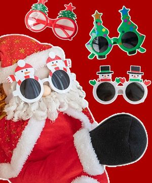 크리스마스 파티 선글라스 4type