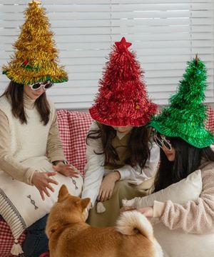 크리스마스 파티 트리 모자 3colors