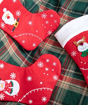 크리스마스 선물 양말 3type