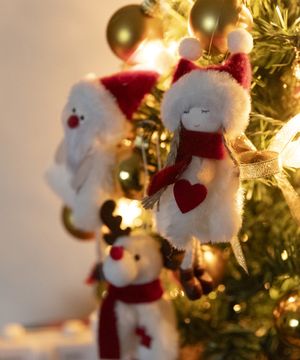 크리스마스 인형 오너먼트 4type