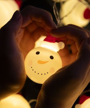 크리스마스 트리 모형 전구 4type