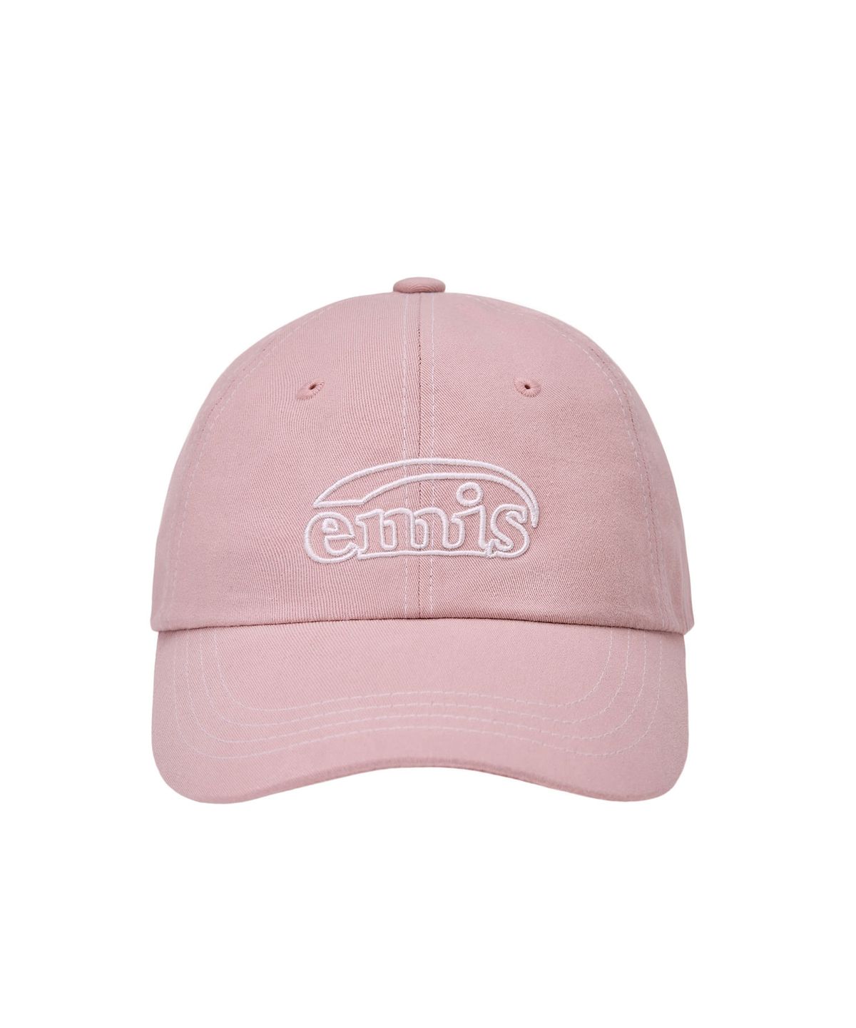 이미스(EMIS) WHITE STITCH BALL CAP-PINK