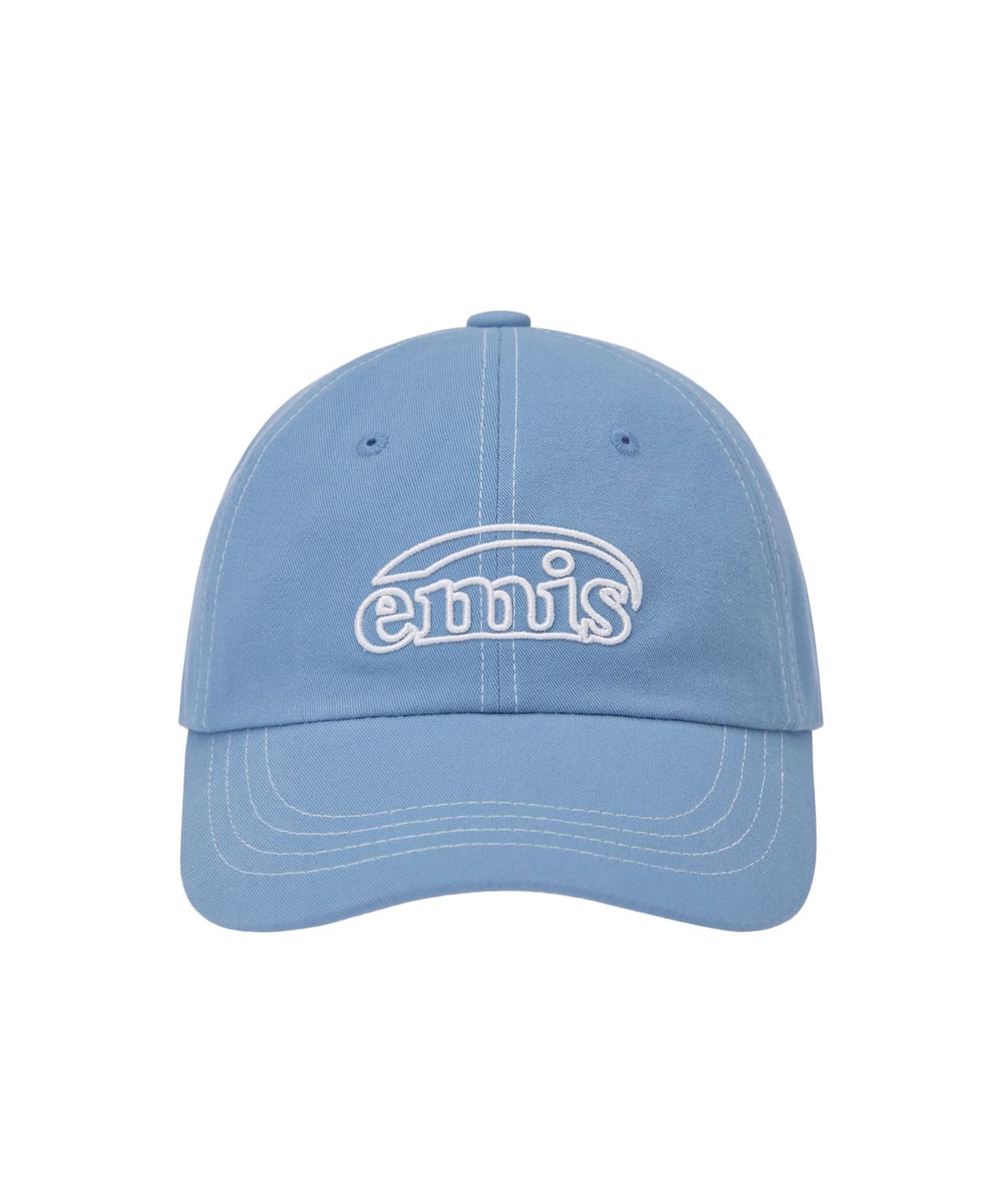이미스(EMIS) WHITE STITCH BALL CAP-SKY BLUE