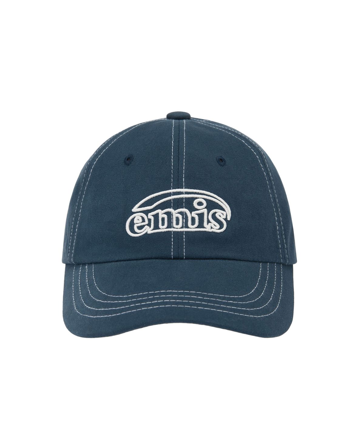 이미스(EMIS) WHITE STITCH BALL CAP-NAVY
