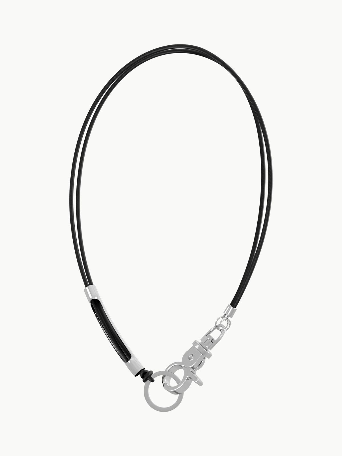 세이지가(SAGEGA) 3way Sporty Necklace (Black)