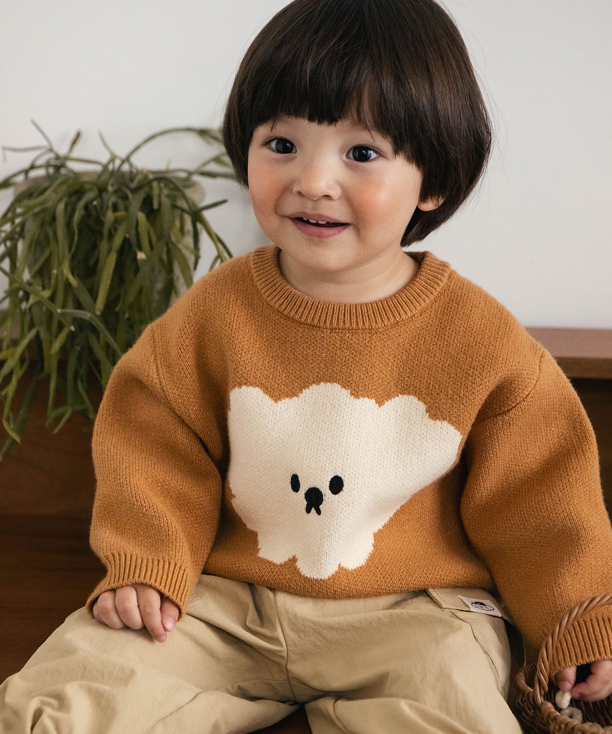 유비맘클로젯(UBMOM CLOSET) 팝팝 니트 스웨터 C1WQ7301-CM
