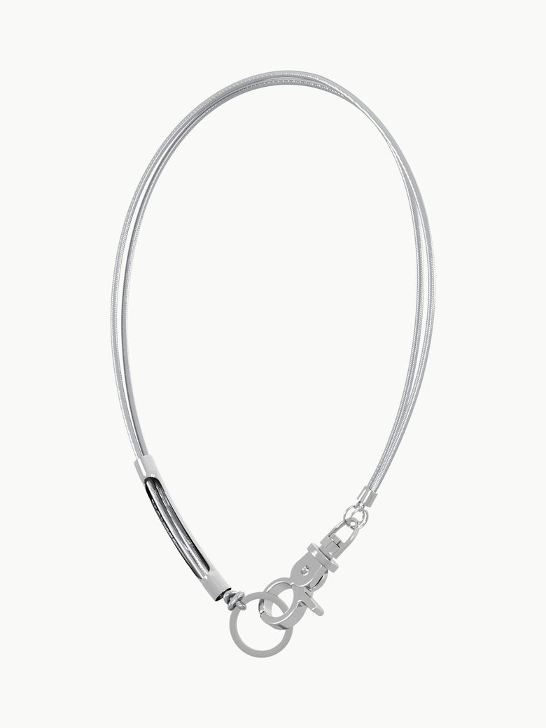3way Sporty Necklace (Glossy Silver)