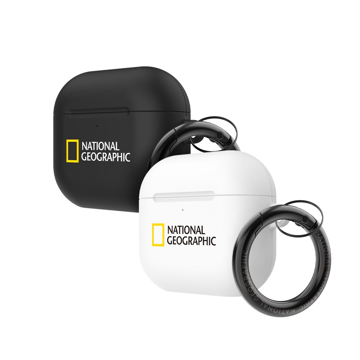 내셔널지오그래픽 모바일(NATIONAL GEOGRAPHIC MOBILE) 에어팟4 브랜드로고 하드 케이스