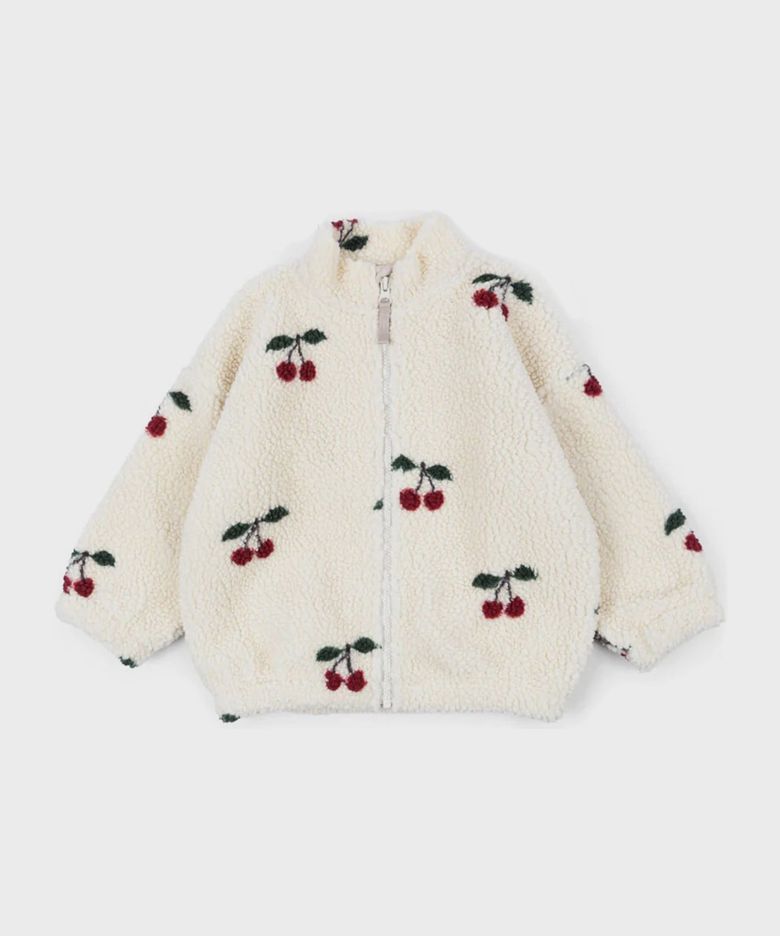 체리 주디 테디 후리스 자켓 Cherry
