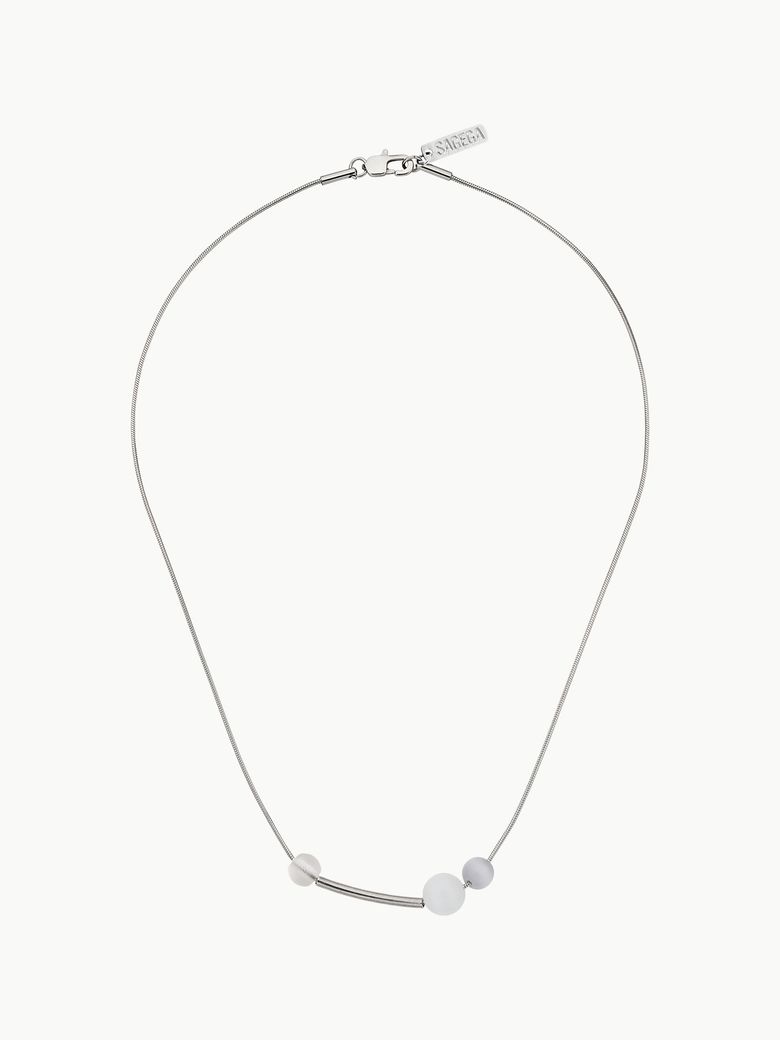 Gradation Necklace (White)