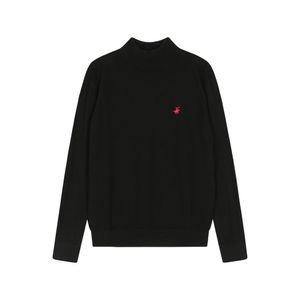 남성 프론트 조직 모크넥 니트 TK391