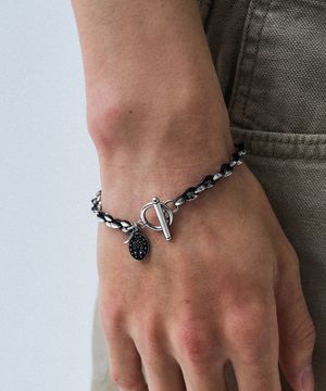 RSM028 Half Combi Round Chain Braclet