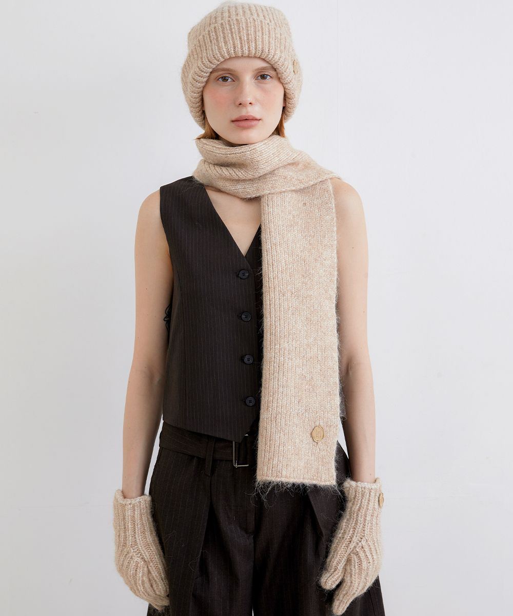 手袋 HALDEN [3pack set] muffler gloves beanie winter set (M041_gr MUSINSA | HALDEN [set] muffler gloves beanie winter set