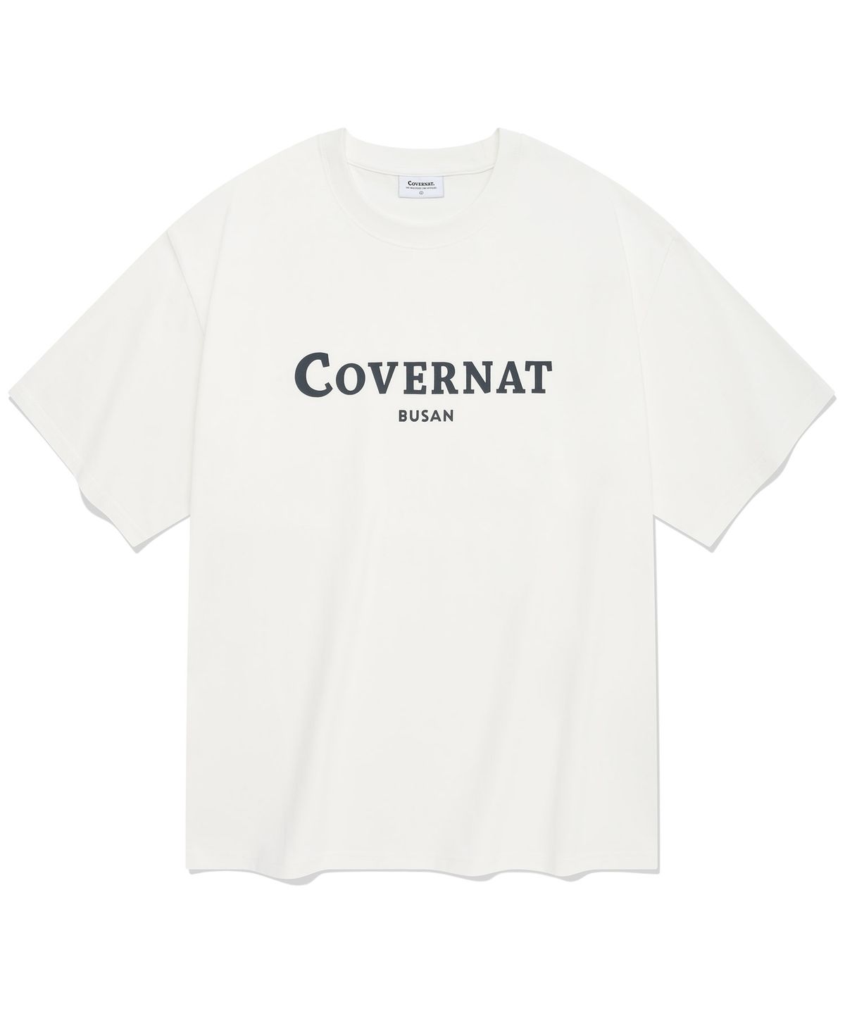 커버낫(COVERNAT) 부산 티셔츠 화이트