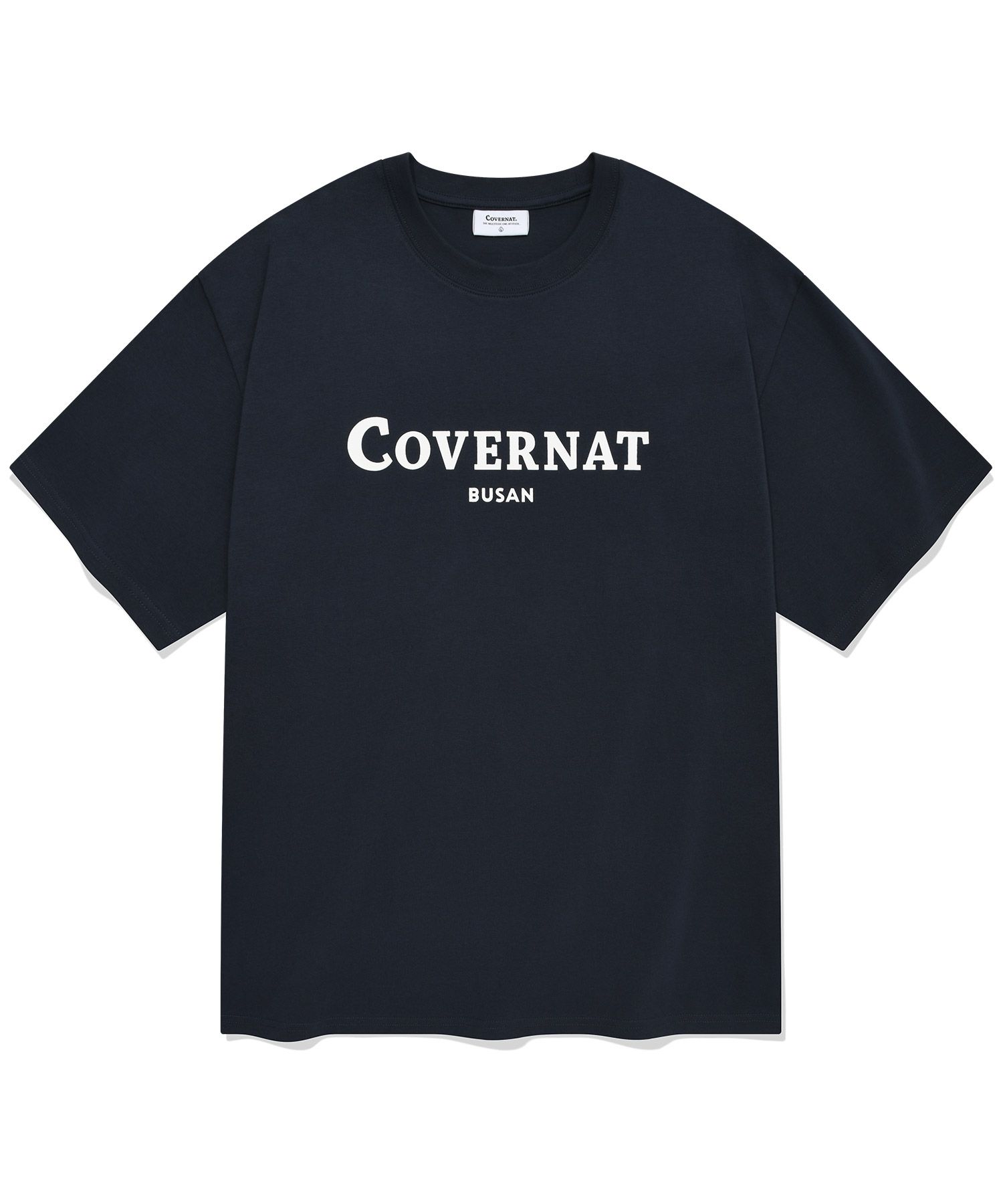 Tシャツ・カットソー COVERNAT Subinier Busan T-shirt Navy MUSINSA | COVERNAT Busan T-shirt Navy
