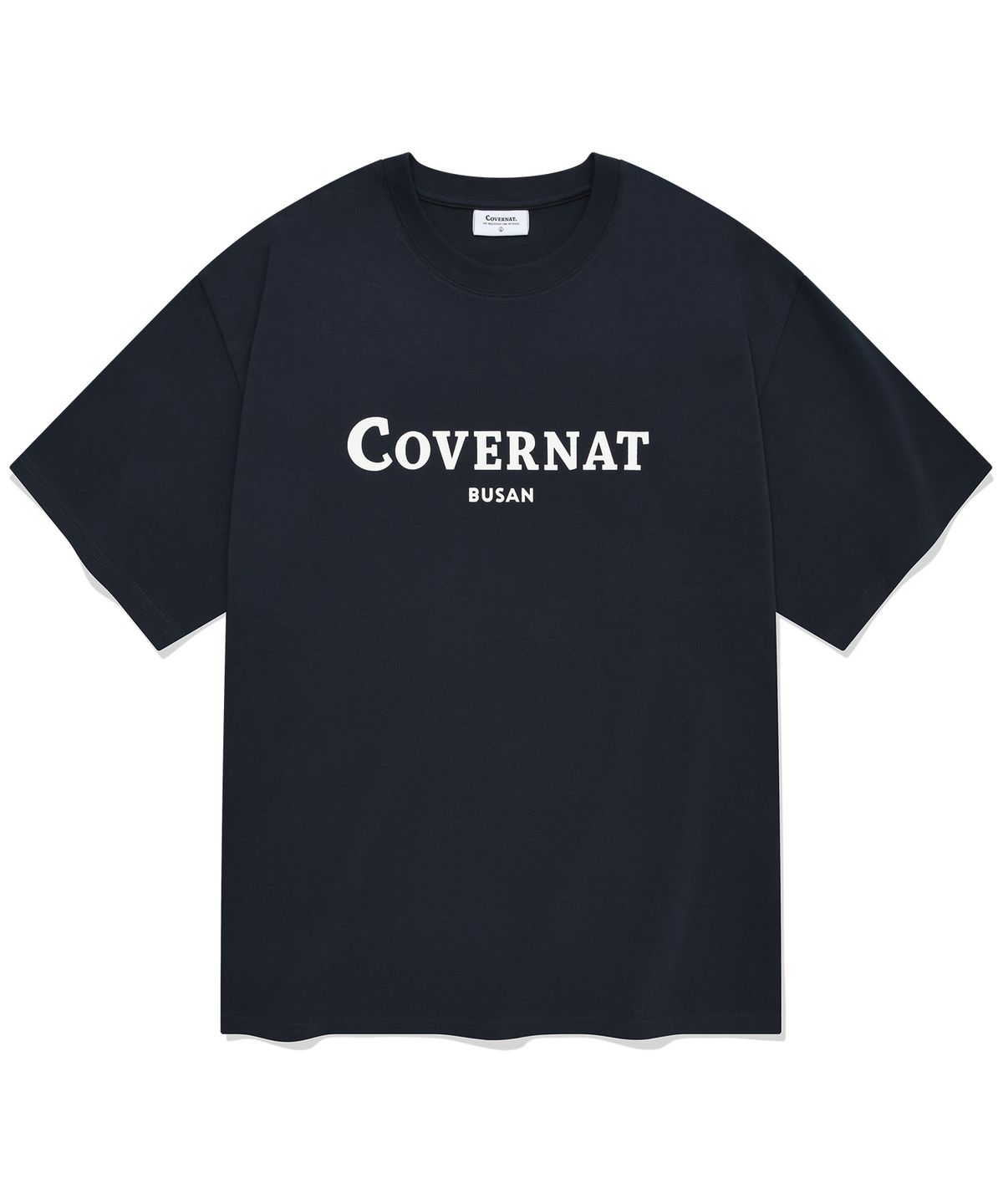 커버낫(COVERNAT) 부산 티셔츠 네이비