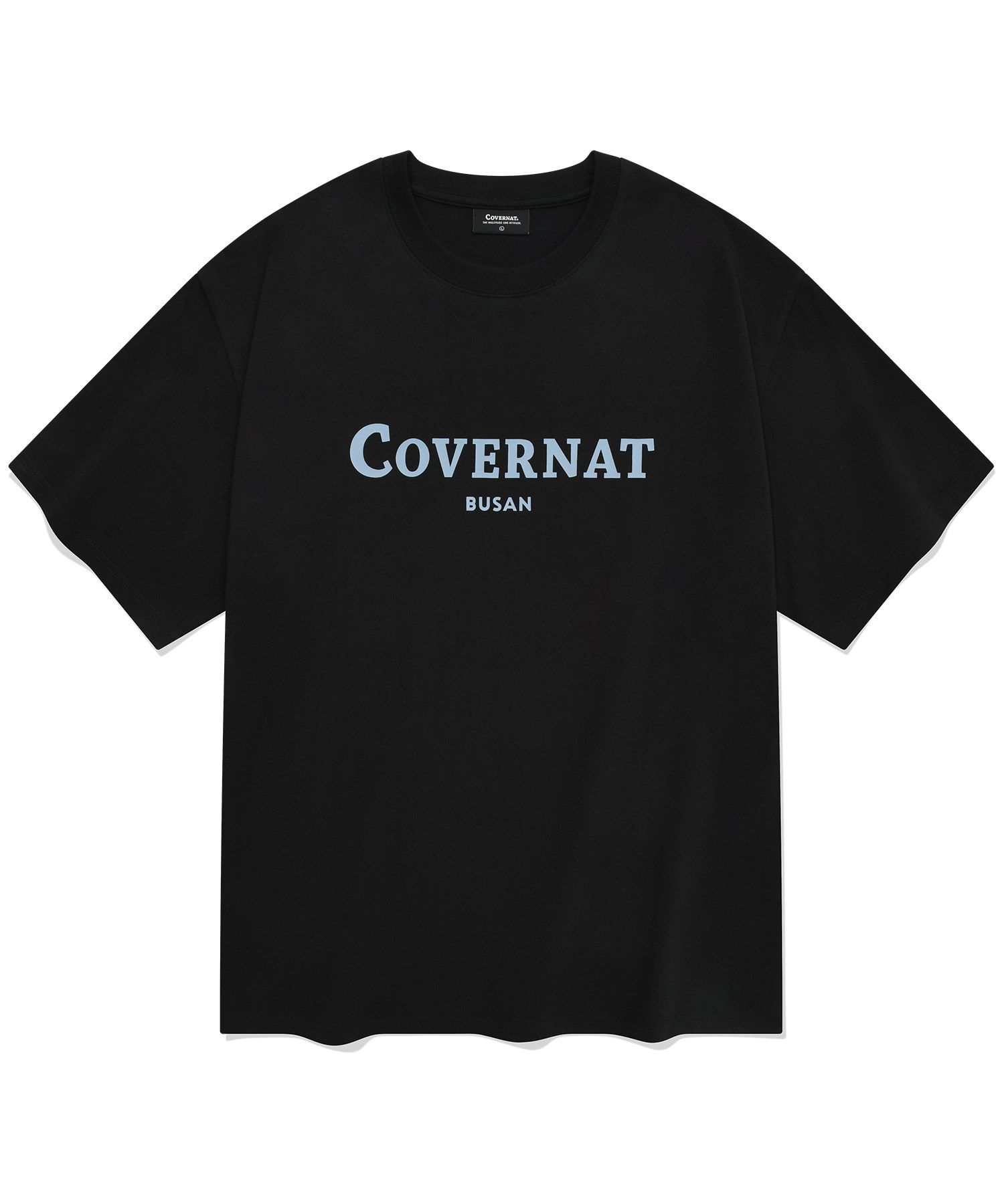 『1年保証』 MUSINSA公式 | COVERNAT Busan T-shirt black トップス