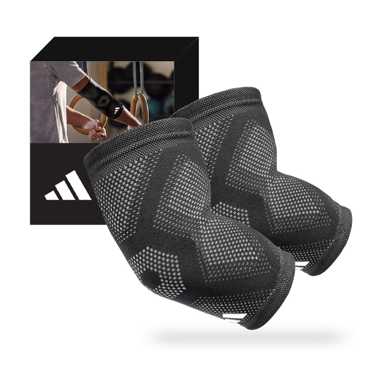 아디다스 피트니스(ADIDAS FITNESS) 에어로레디 엘리트 팔꿈치 보호대 세트