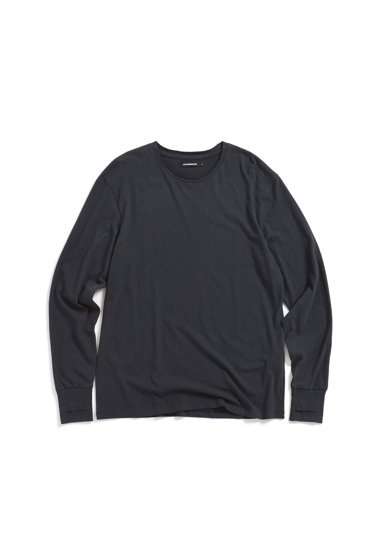 해칭룸(HATCHINGROOM) Boxer Tee Blue Charcoal
