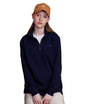 여성 하프 집업 스웻 셔츠 3종택1 TS006