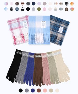 [SET] 스튜디오 머플러 (26color) + 스튜디오 핑거홀 장갑 (7color)