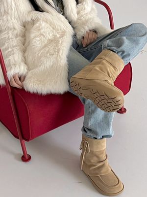fluffy  shearing boots