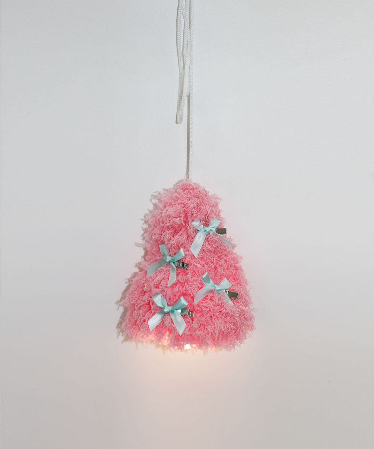유라이크홈(YOULIKEHOME) Gift box) 트리 퍼 램프 tree fur lamp - Pink