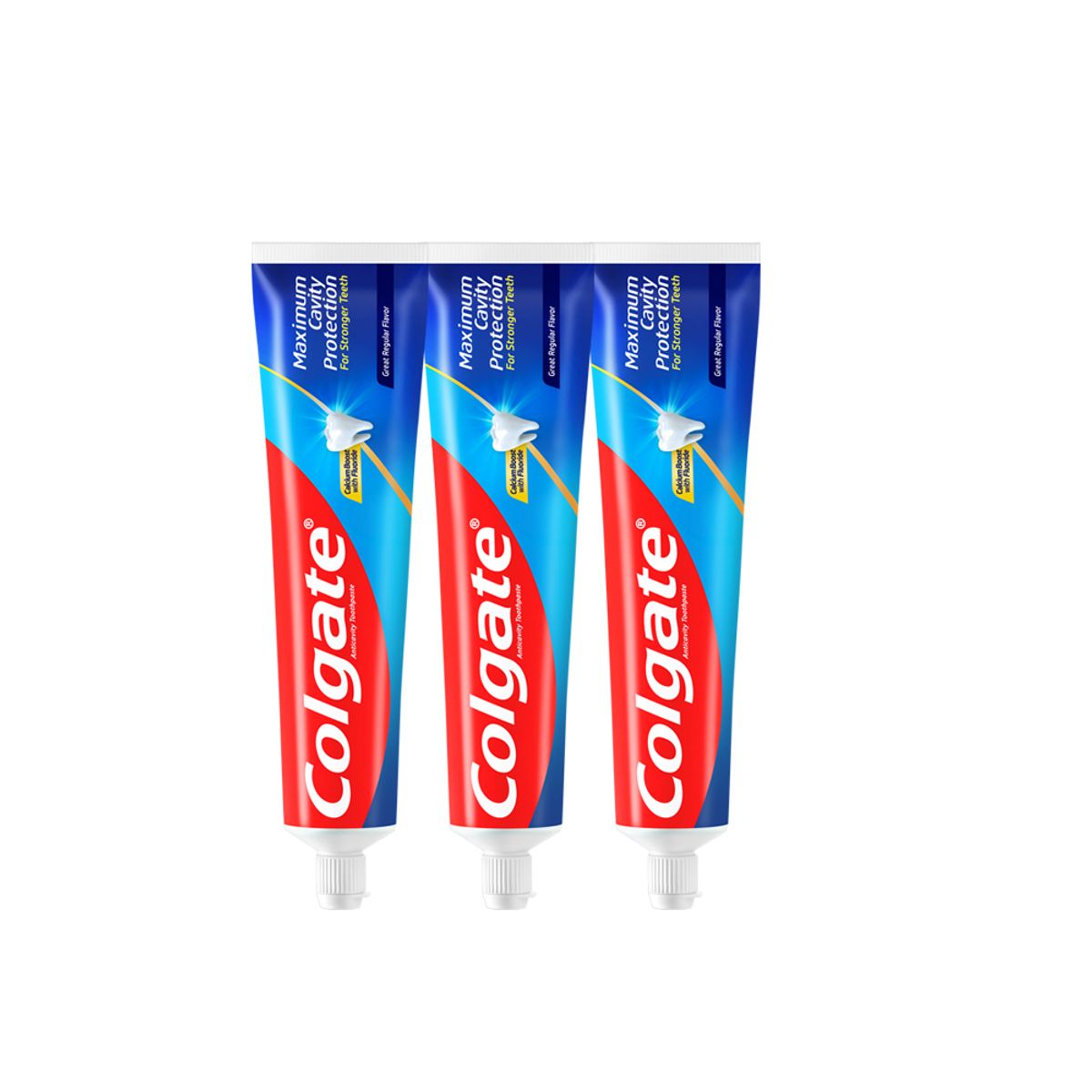 콜게이트(COLGATE) 캐비티 프로텍션 고불소치약 레귤러 100g 3개